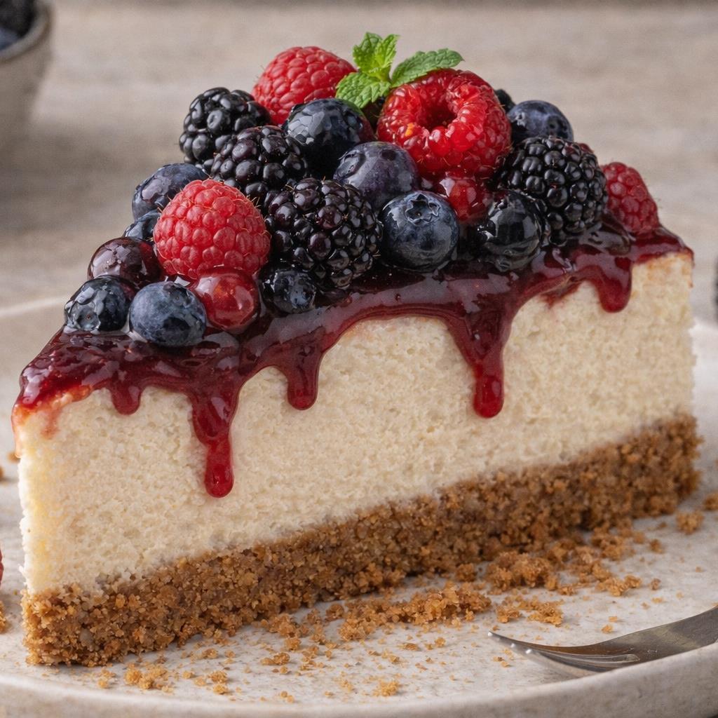 ORMAN MEYVELİ CHEESCAKE